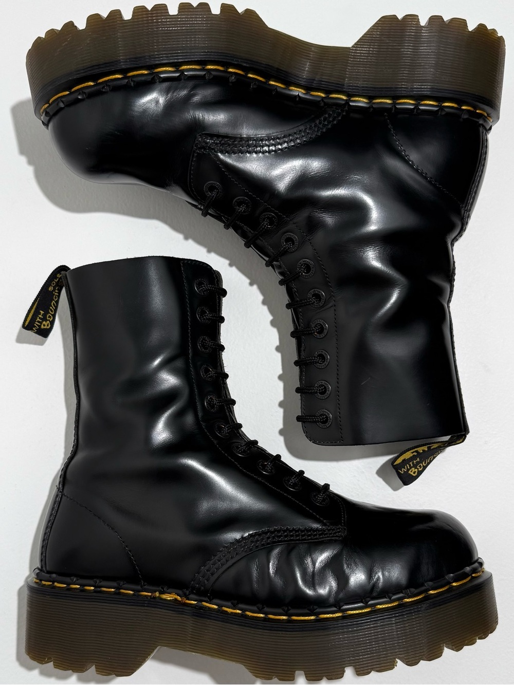 Dr. Martens 1919 Vintage Made in England Holy Grail Envy Platform Boots UK 7